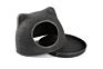 Pawise Deluxe Cat Shape Plush Handmade Wool Felt Cat Cave Igloo Bed for Cats Dogs