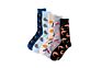 Small Moq Crazy Funny Sea Animal Oyster Vivid Seafood Food Cotton Socks Boys' Novelty Socks
