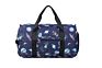 Cute Blue Color Kids Overnight Duffel Bag Carry on Tote Bag