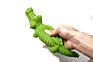 Eco-Friendly Cute Crocodile Animal Play Interactive Squeaky Nature Rubber Iq Training Pet Dog Toys