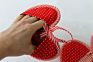 Modern Style Farmhouse Holders Cooking Gloves Kitchen Oven Mitts Pot of Heart Pads