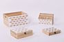 Multi-Slot Wooden Layer Drawer Desktop Organizer Office Storage Rack Stationery