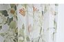 American Style Sheer Window Panel Floral Printing Voile Curtain Fabric Kitchen Curtains