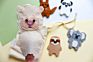 Animals Finger Puppets, Felt Animal Koala Toy Children Puppets