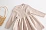 Autumn Girls Solid Knitted Sweater Baby Girls Dresses for Party Wedding Baby Girl Knit Clothes Sell