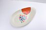 Bpa Free Plate Fish Shape Bamboo Dinner Dish Plate Set Size L 17024