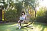 Indoor Luxury Rattan Chair Patio Egg Shape Hanging Set Lazy Swing Chairs for Sales