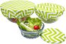 Reusable Bowl Covers Organic Cotton Fabric Food Covers Environmental