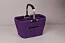 Reusable Supermarket Groceries Travel Shopping Picnic Camping 600D Fabric Foldable Shopping Basket