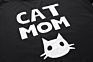 Rummandy Printed Cat Mom Girls Vintage T Shirt Tshirt Stock Fast Shipping Women T-Shirt