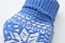 Unisex Warm Knit Jacquard Snowflake Maple Leaf Pattern Touch Screen Gloves Five Fingers 9 Styles Kimter-H919Q A