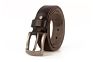 38Mm Washed Vintage Handmade Top Grain Cow Leather Belt Men's Classic Jean Belt