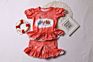 Newborn Baby Girls Outfits 2 Pcs Shorts Suits Printed Milk Silk Ready to Ship Kids Sets