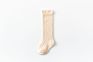 Solid Colors Stripe Long White Black Grey Pink Beige Knee High Cotton Newborn Baby Socks Baby Rib Socks in Stock