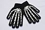 Adult Halloween Skull Ghost Claw Offset Printing Fluorescent Luminous Gloves Outdoor Riding Warm Knitted Gloves