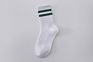 Men's Mid-Tube Socks Stripe Knit Casual Design Sport Socks