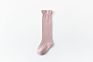Solid Colors Stripe Long White Black Grey Pink Beige Knee High Cotton Newborn Baby Socks Baby Rib Socks in Stock