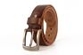 38Mm Washed Vintage Handmade Top Grain Cow Leather Belt Men's Classic Jean Belt