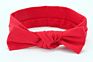 Fit All Baby Bowknot Headwrap Kids Bow Cotton Solid Color Headband Infant Newborn Headbands