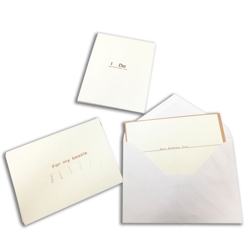 Blank Plain Greeting Cards