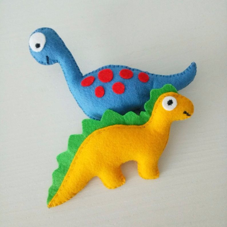 Accessory Felt Animal Plant Handmade Toy and Wool Felt Material Felt Dinosaur Toy