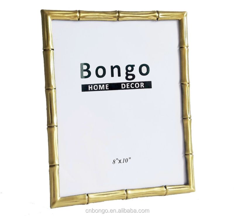 8X10 Metal Bamboo Wall Hanging Picture Frame