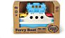Action Figures Ferry Boat with Mini Cars Bathtub Toys Green Toy Blue and White for Kids