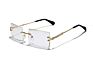 Style Small Square Rectangle Rimless Sunglasses Sun Glasses Shades Sales