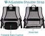 Ytonet Dog Backpack Pet Carrier Bag with Mesh for Small Dogs Cats Puppies Comfort Hiking Travel Camping Pet Backpack For