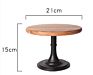 2 Tier Tray Wooden Acacia Wood Wedding Birthday Dessert Table Decoration Wooden Cake Tray Dessert Tray