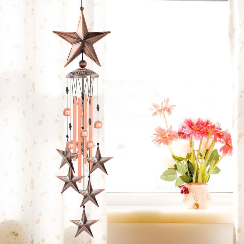 -Selling Trends Gifts Retro Stars Wind Chimes Home Decor Garden Gifts Women's Gifts for Mom
