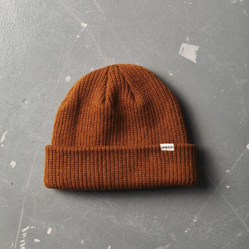 100% Wool Ribbed Knit Watch Hat Beanie Hat