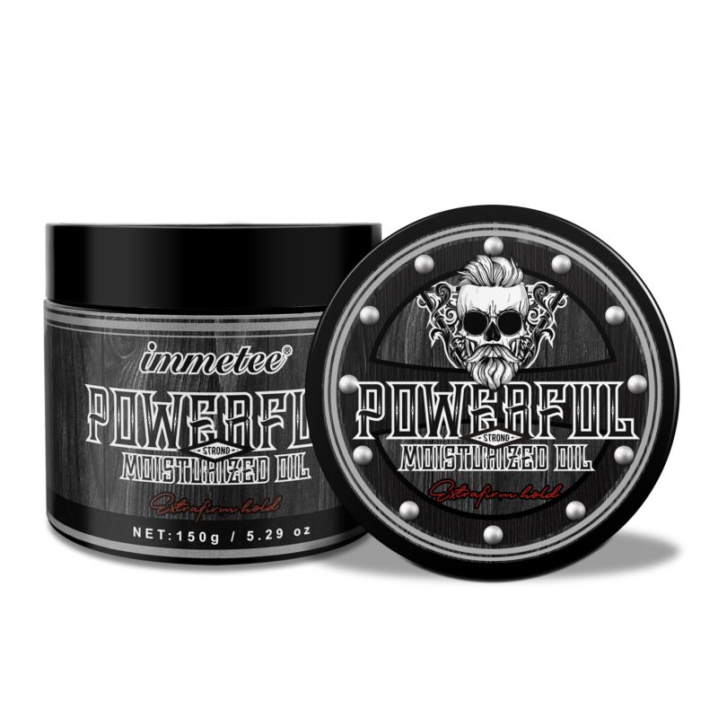 200G Private Label Matte Strong Hold Modeling Shape Mud Organic Men's Styling Hair Matt Clay