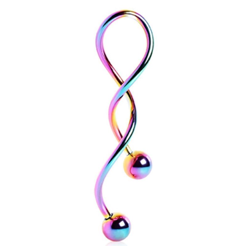 316L Surgical Steel Industrial Navel Piercing Jewelry