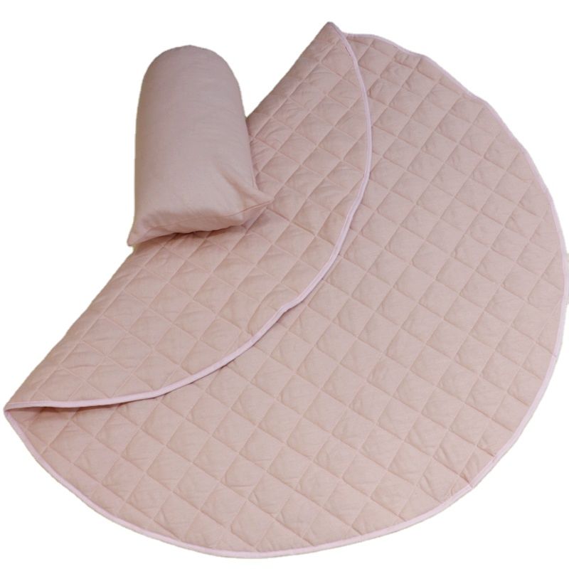 3.3Ft X 3.3Ft Cotton Baby Play Mat Soft Crawling Mat Detachable Rugs Washable Game Blanket Playmats for Floor Kids Infant