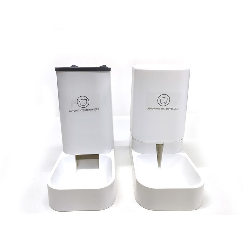 3.8L Large Capacity Pet Dog Cat Automatic Feeder Detachable Dog Cat Water Dispenser Food Feeding Device for Cat Dog Pet Supply