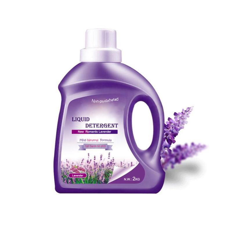 3Kg Deep Clean Clothes Washing Liquid Laundry Detergent with Lavender Scent