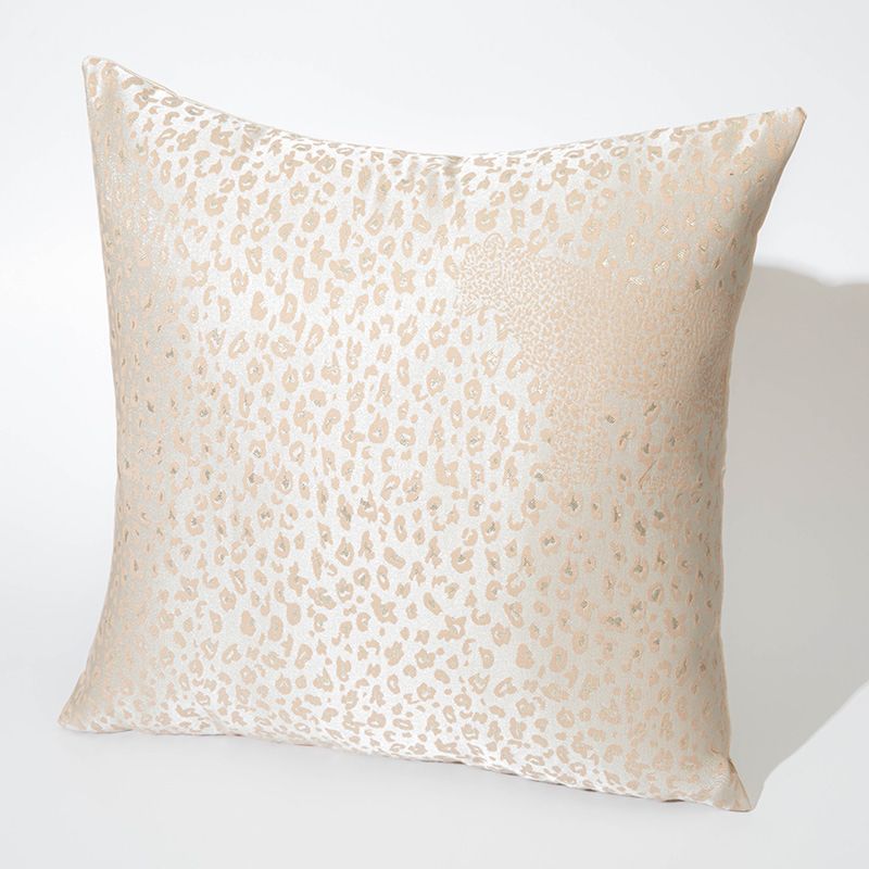 45*45 Square Leopard Jacquard Soft Decorative Throw Pillow Cases Cover Home Decorative Cushion Covers