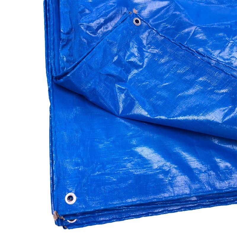50-260 Gsm Pe Tarpaulin Manufacturers 16 X 20 Blue Waterproof Poly Tarp Sheet