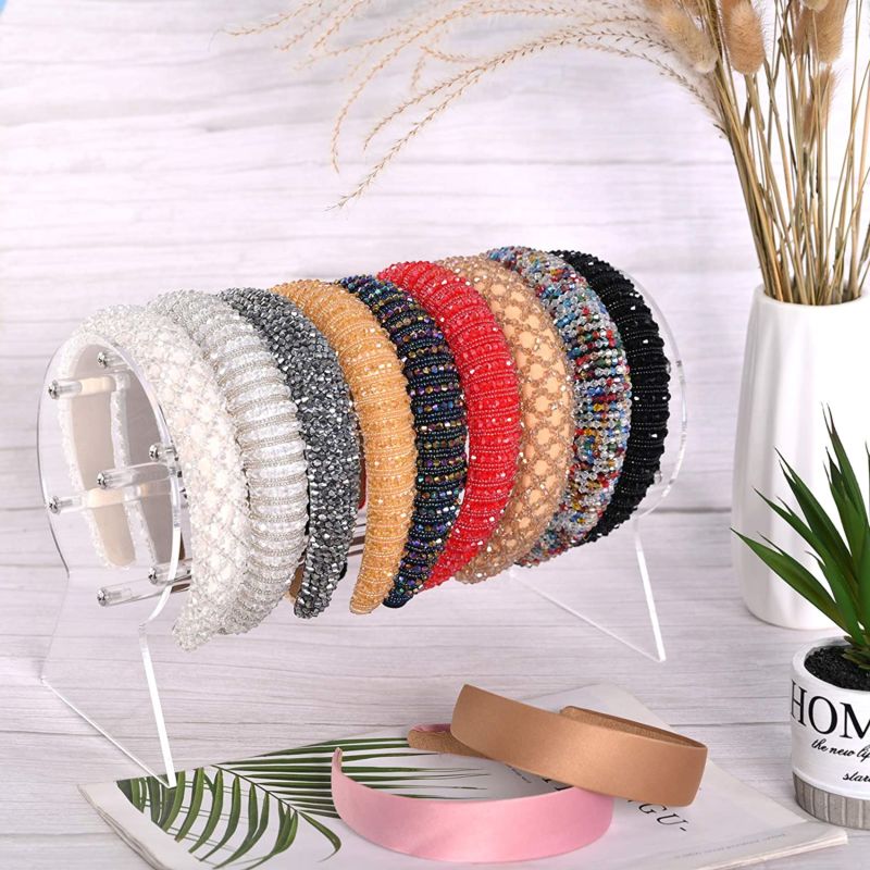 Acrylic Headband Stands Display Stand Rack Hair Band Storage Rack