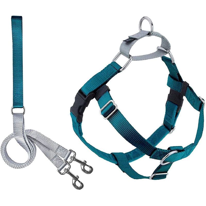 Adjustable Walking Running No Pull Nylon Dog Harness