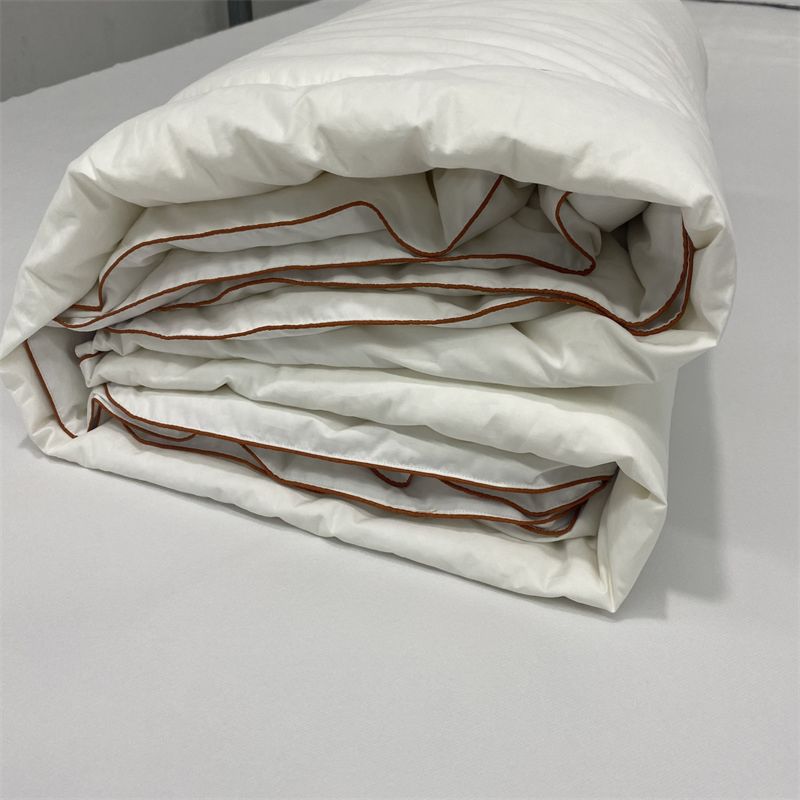 All Seasons White Duck down Duvet Comforter Quilt 100 Cotton Fabric Size