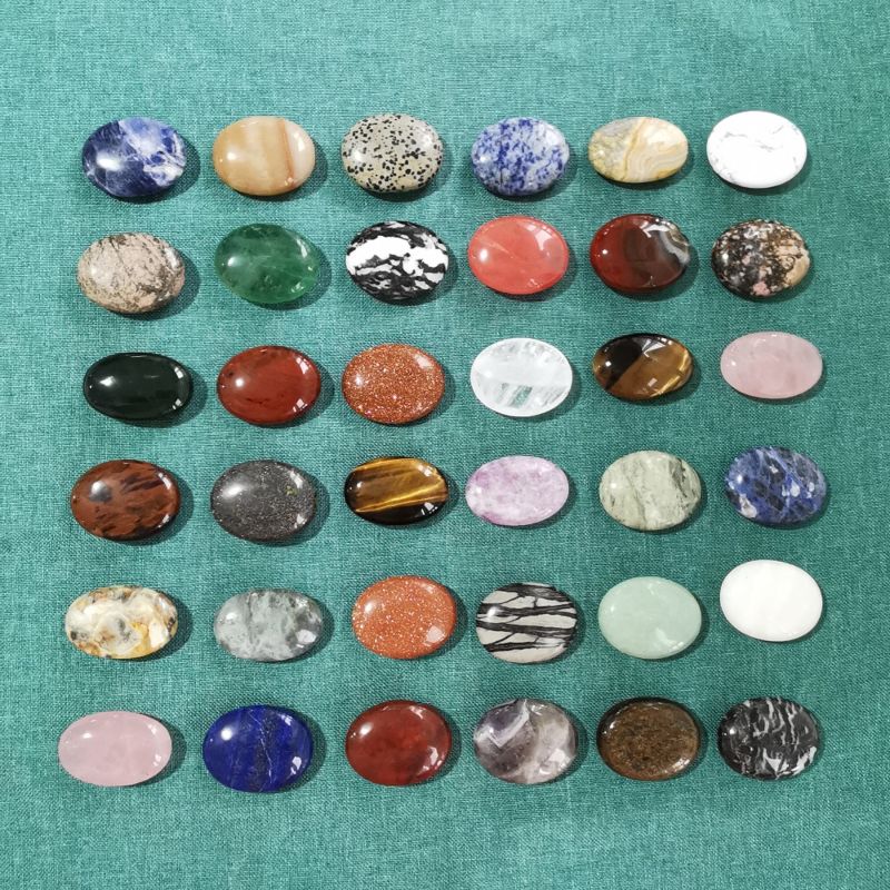 Crystal Palm Stones