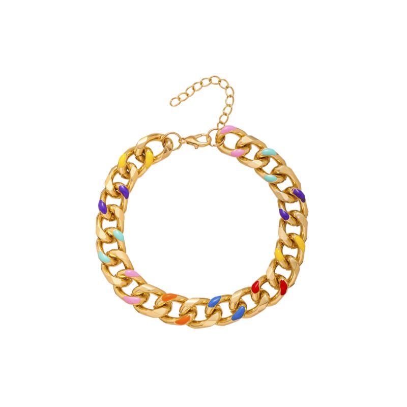 Anklet for Women Jewelry Rainbow Bracelet Boho Bracelet for Parties