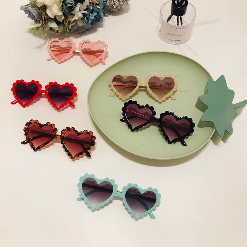 Arrivals Shades Cute Girls Love Heart Sun Glasses Kids Sunglasses