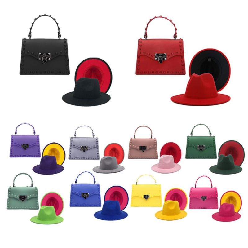 purse and hat set