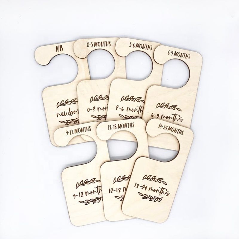 Baby Clothes Divider Wooden Baby Closet Dividers