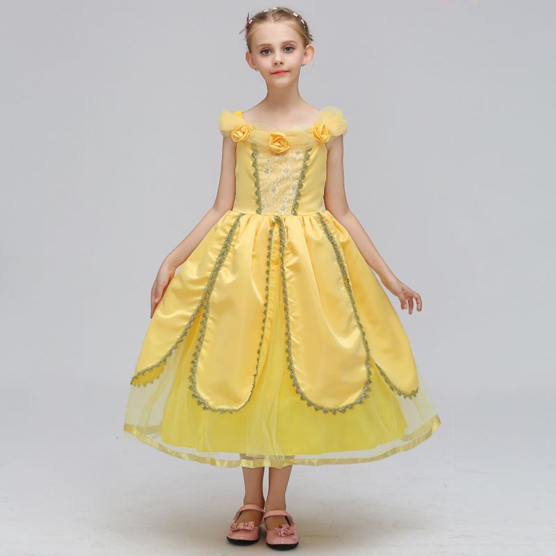 Baby Halloween Kids Party Frock Children Cosplay Dress Girl Princess Clothes Smr019