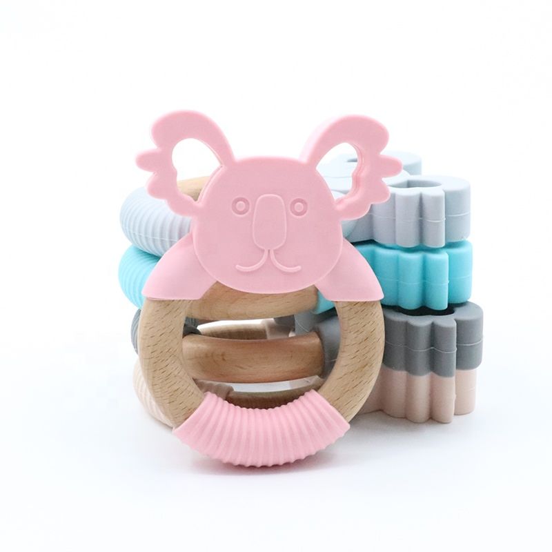 Wooden Baby Teether Baby Toy