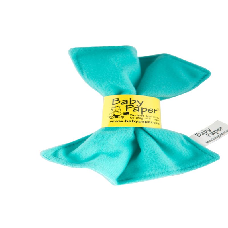Baby Paper Children Sensory Development Toys for Babies Kids Toys Turquoise Soft Material Portable 798304434354 Unisex Cpsia